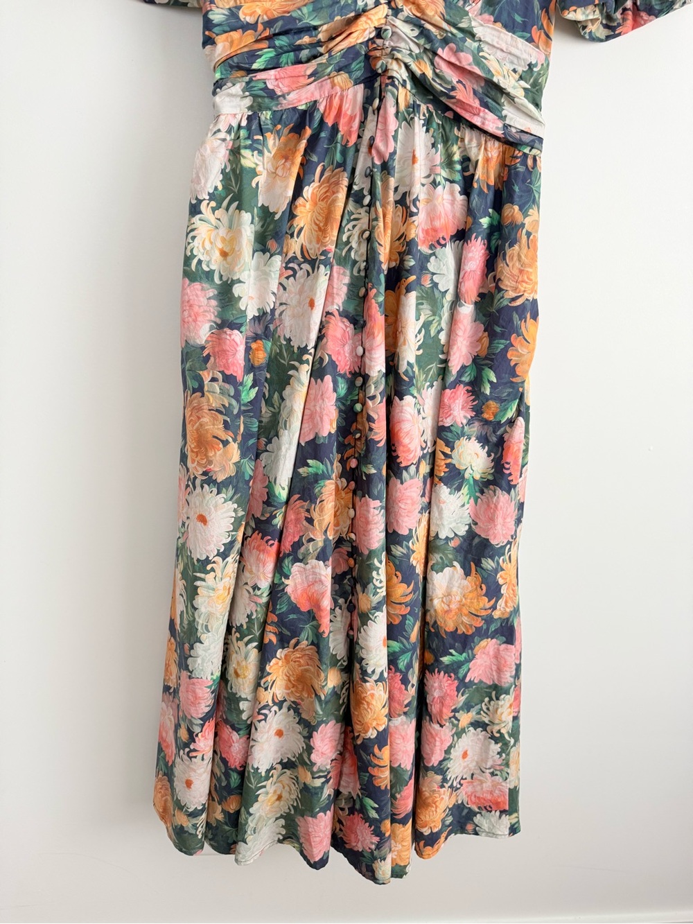 Anthropologie The Katerina Floral Button-Front Dress - Picture 8 of 11